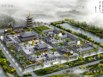合肥寺庙建筑总体规划方案